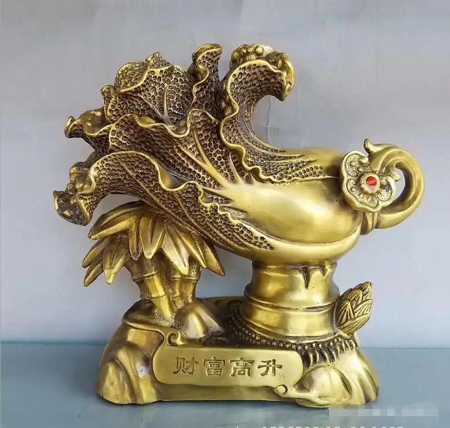 Чистая медь богатство, Gaosheng капуста домашняя мебель, мебель для гостиной, латунная капуста ремесла мебель