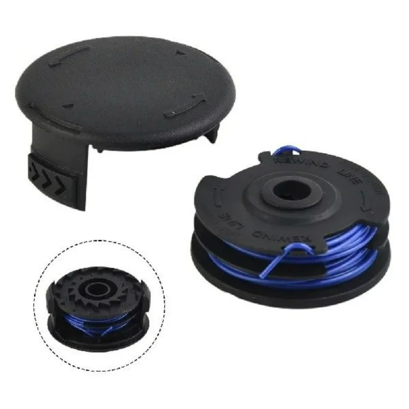 Grass Trimmer Spool Cover Cap w/ Line for MGTP430 Strimmer Replacement Part