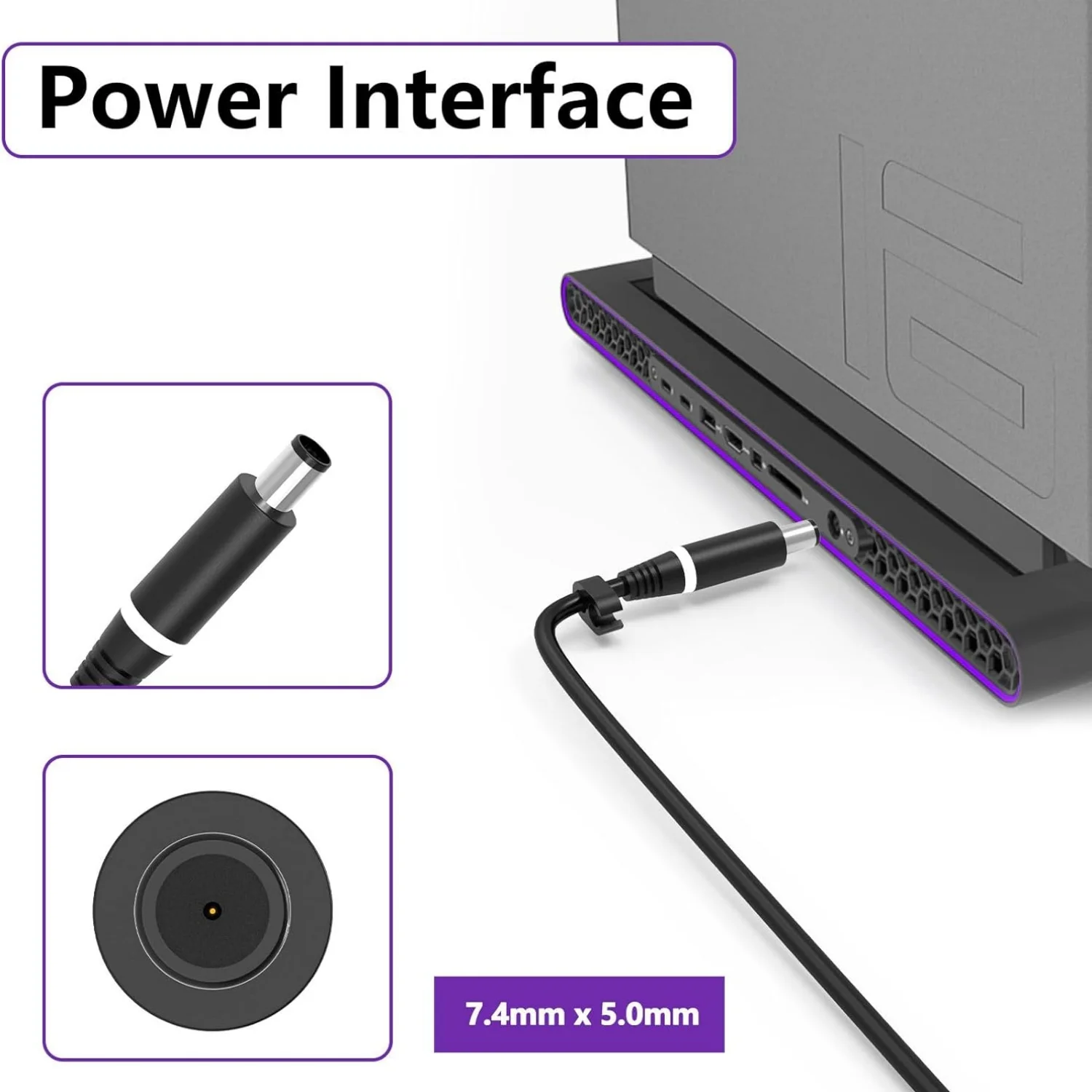 سليم 240 واط 19.5 فولت 12.31A محمول محول الطاقة شاحن لديل الدقة 7670 7680 7780 7730 7720 7520 ، Alienware 17 15 R5 R4 ، G2 G3