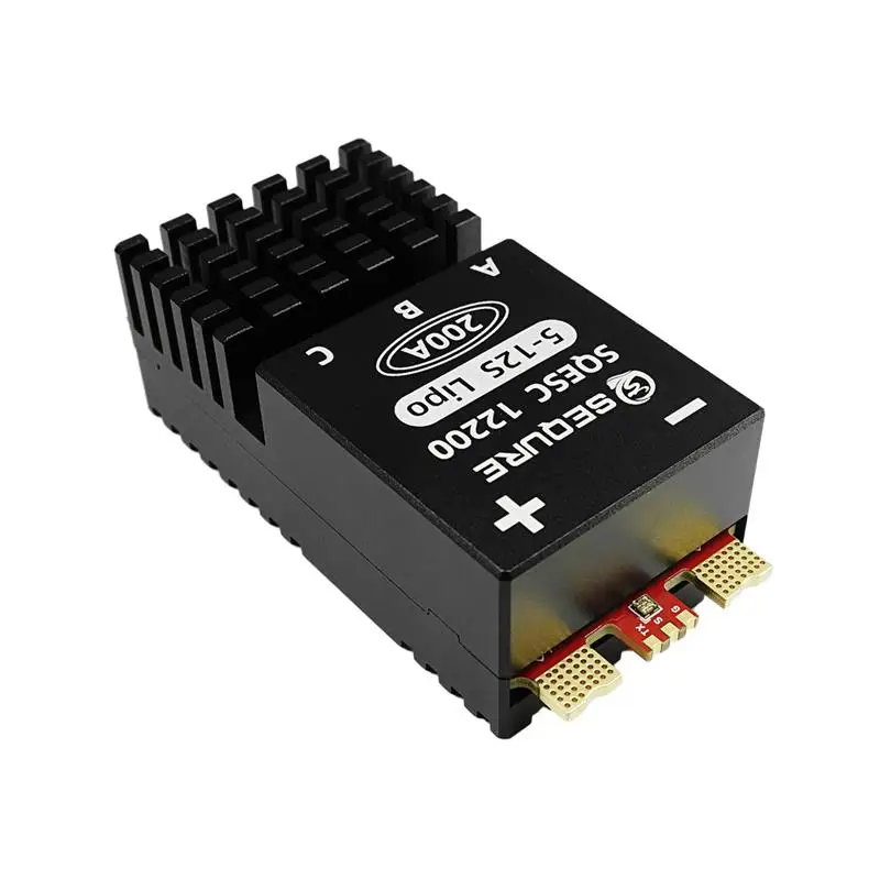 SEQURE 12200 ESC 5-12S Lipo Power Supply 200A Brushless Electric Speed Controller for Machine Boat Models RC Car Models