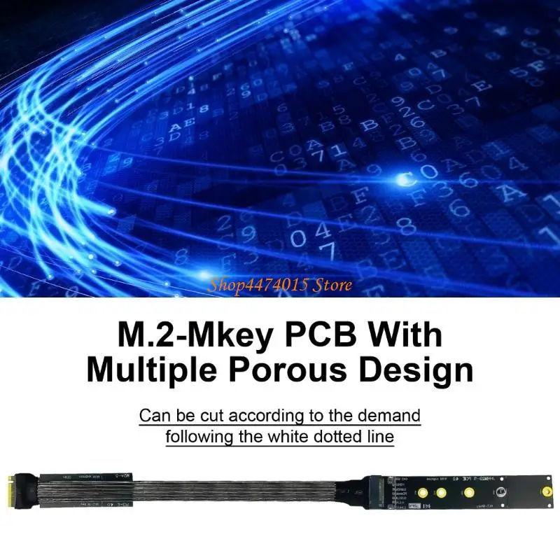 K1AA M.2 NVME SSD Extension Adapter Cable PCIE 4X FAST SPEED and مستقرة