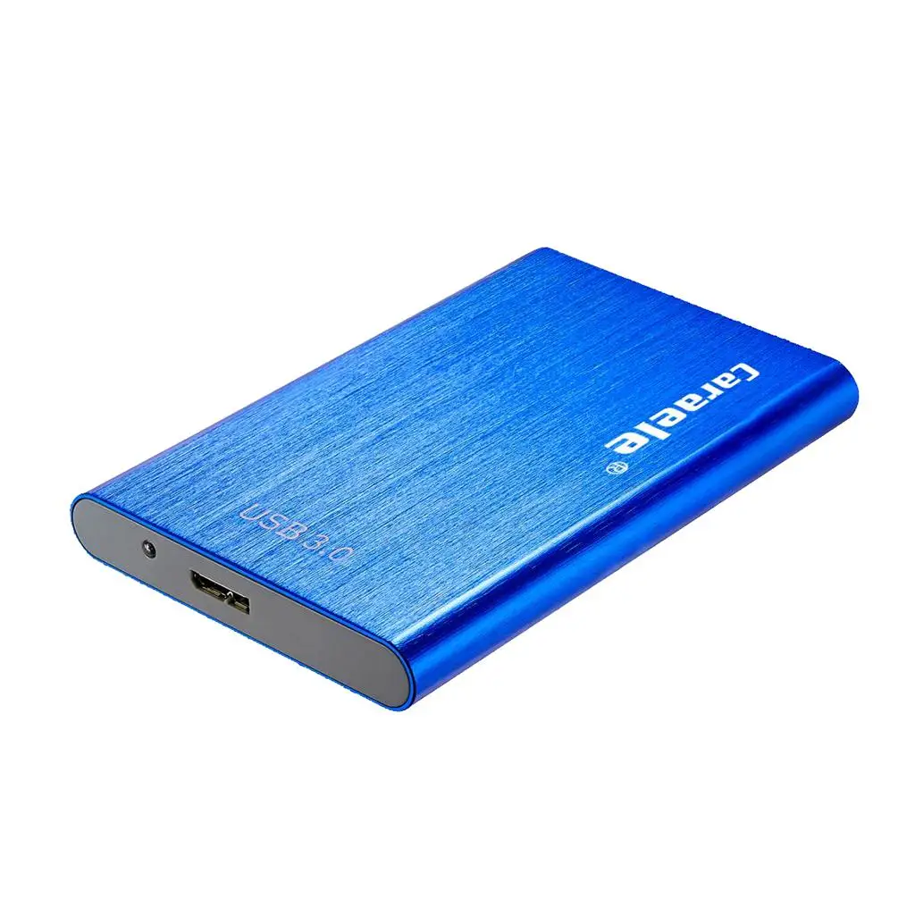 500GB External Hard Drive Enclosure USB 3.0 High Speed SATA Portable HDD for Computer Backup Solution
