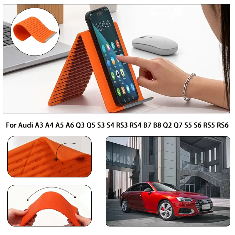 Flexible Foldable & Transformable Stand For Audi A3 A4 A5 A6 Q3 Q5 S3 S4 RS3 RS4 B7 B8 Q2 Q7 S5 S6 RS5 RS6