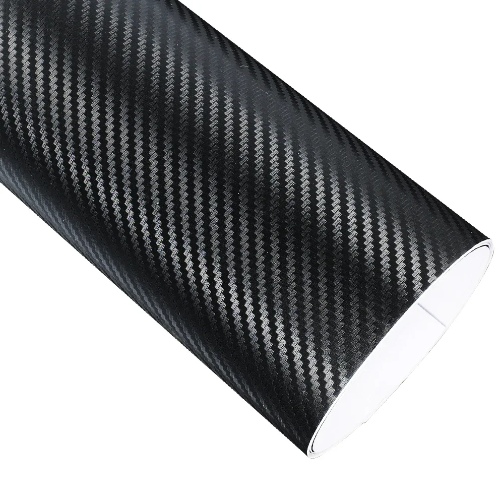 Auto Film Abdeckt 2D 3D 4D 5D 6D Glänzend Carbon Faser Verpackung Vinyl Film Auto Motorrad Wasserdichte PVC Folie Auto Zubehör