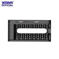 XTAR LC8 Smart 8 Bay Li-ion AA/AAA Battery Charger USB C Input Born For 1.5V Rechargeable Li-ion Batteries With Indicator