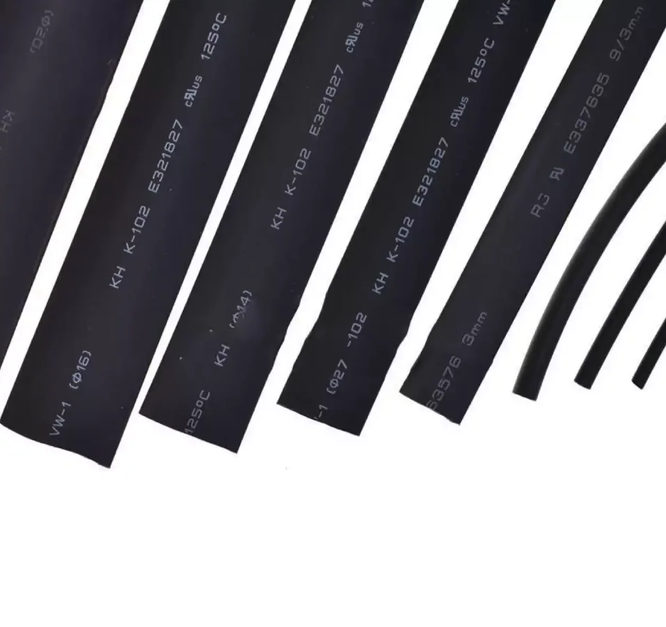 1MM 1.5MM 2MM 2.5 3 3.5 4 5 6 7 8 9 10 12 14 16 18 20 25 30MM  Insulating Sleeve Cover Wire Heat Shrinkable Tube