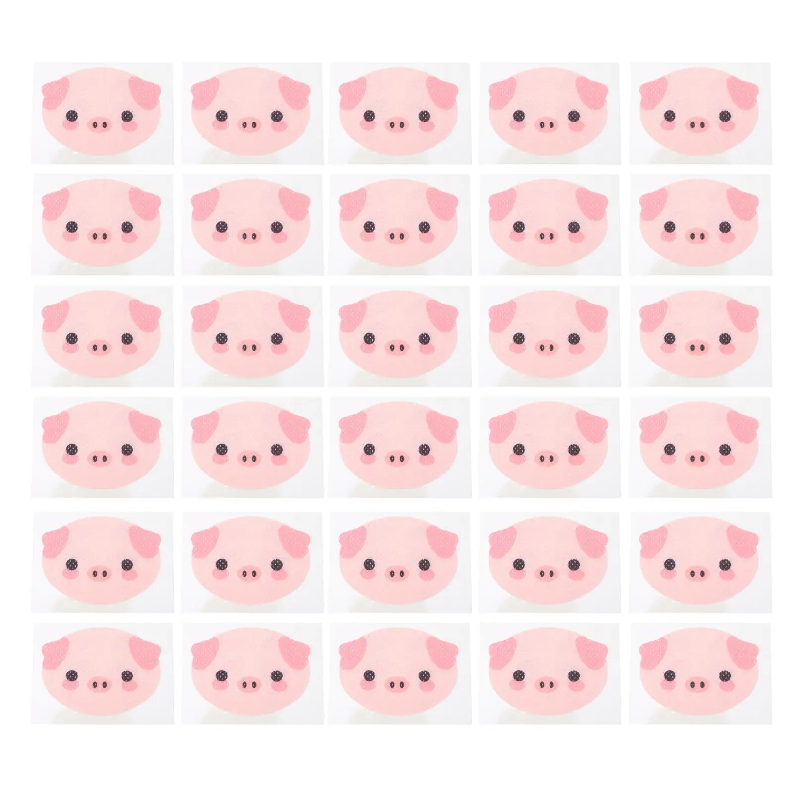 

Children Mouth Tape Nasal Breathing Strips Nonwoven Fabric Acrylic Glue Pig Pattern Sleep Aid for hospital Use
