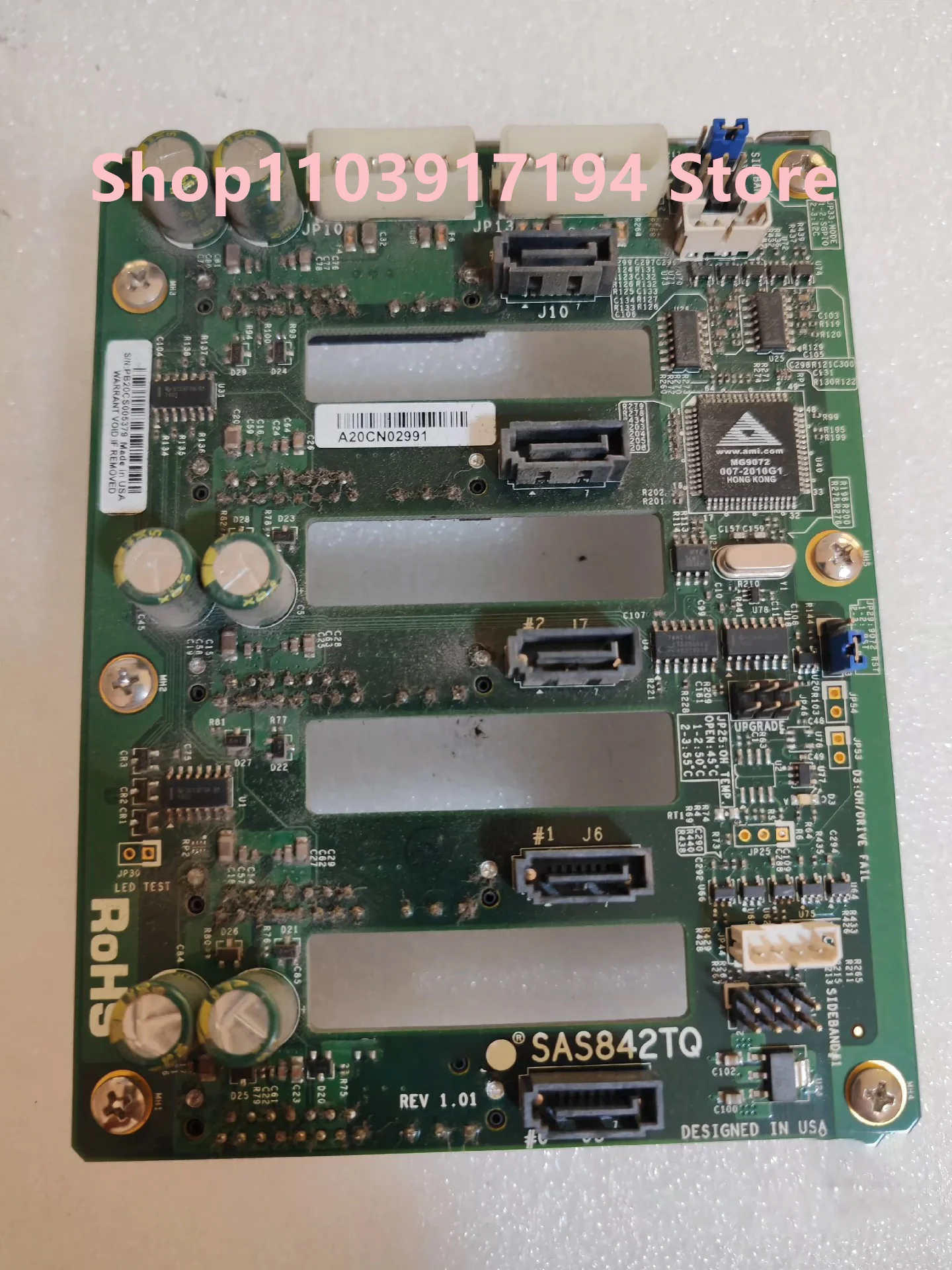 FOR Super 5-position 3.5-inch hard disk backplane SAS SATA SAS842TQ IDE