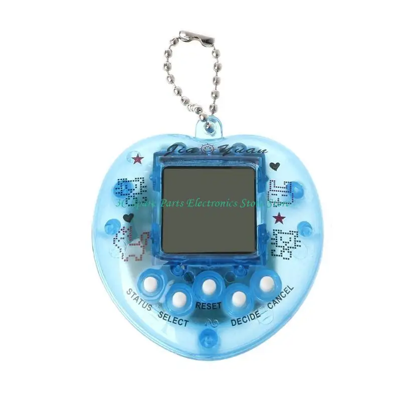 SZ Virtual Pet Keychain Retro Handheld Game Machine Mini Game Consoles