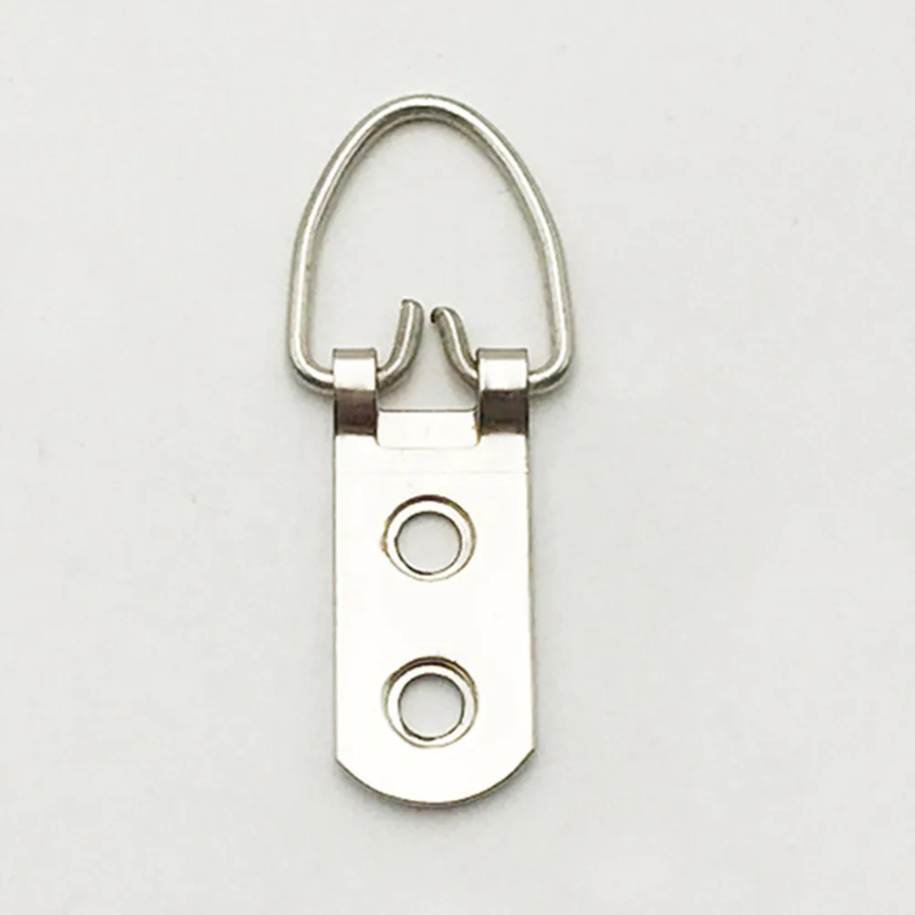 20Pcs Strong Load Capacity D Ring Picture Hangers Heavy Duty Wall Mounting Kit for Artwork Frames Photos Mirrors Painting