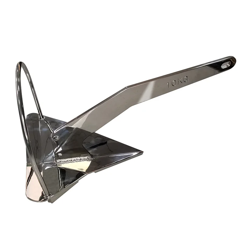 Ancre marine en acier inoxydable 316, ancre d'avion, ancre de bateau, ancre à grande poignée, accessoires de quincaillerie pour bateau et yacht