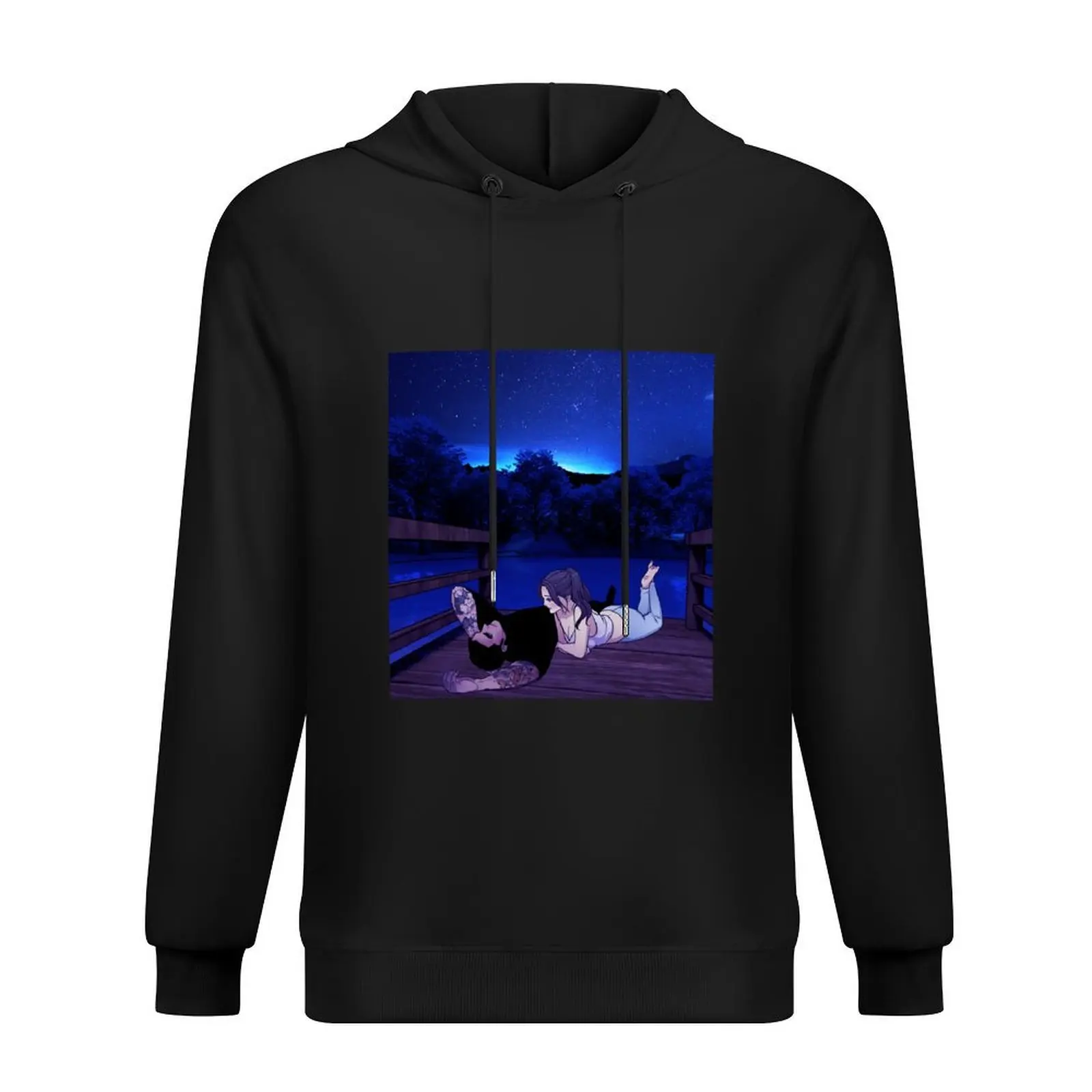 Ep 74 اليراع المراقبة هوديي ملابس للرجال أنيمي ملابس الرجال الملابس الكورية نمط الملابس الجديدة في هوديس والبلوزات #1