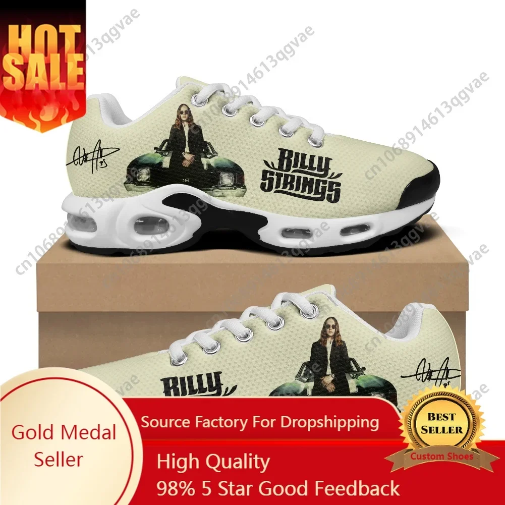 

Billy Music Strings American Guitarist Air Cushion Sneakers Mens Womens Teenager Sports Shoes High Quality Custom Mesh Sneaker