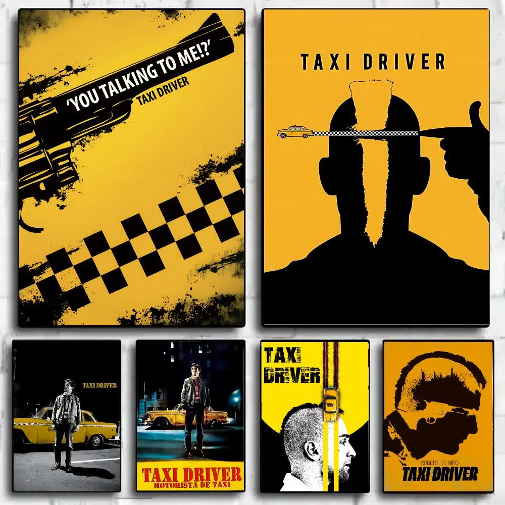 T-Taxi D-Driver Poster HD Print Wall Art for Bedroom Living Room Office Bar Home Decor Aesthetic Print