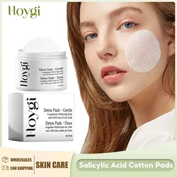 Salicylic Acid Cotton Pads Shrink Pores Blackhead Remover Soothing Oil Control Softens Cuticles Exfoliating Face Cleansing Pads