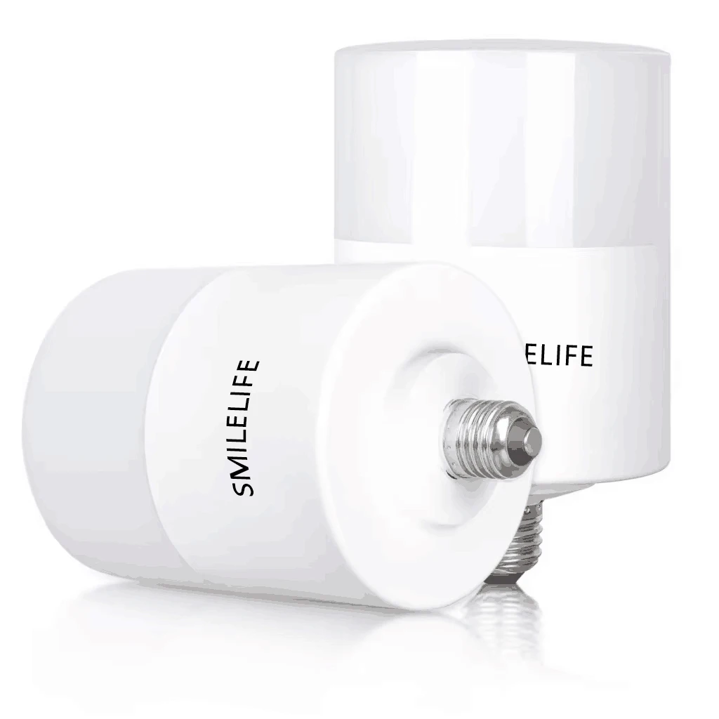 SH 2 Pack Bright  Equivalent LED Cold Bulb 6500K Cool Daylight E27 Base for Photography Softbox Photo Studio Video Light Lamp