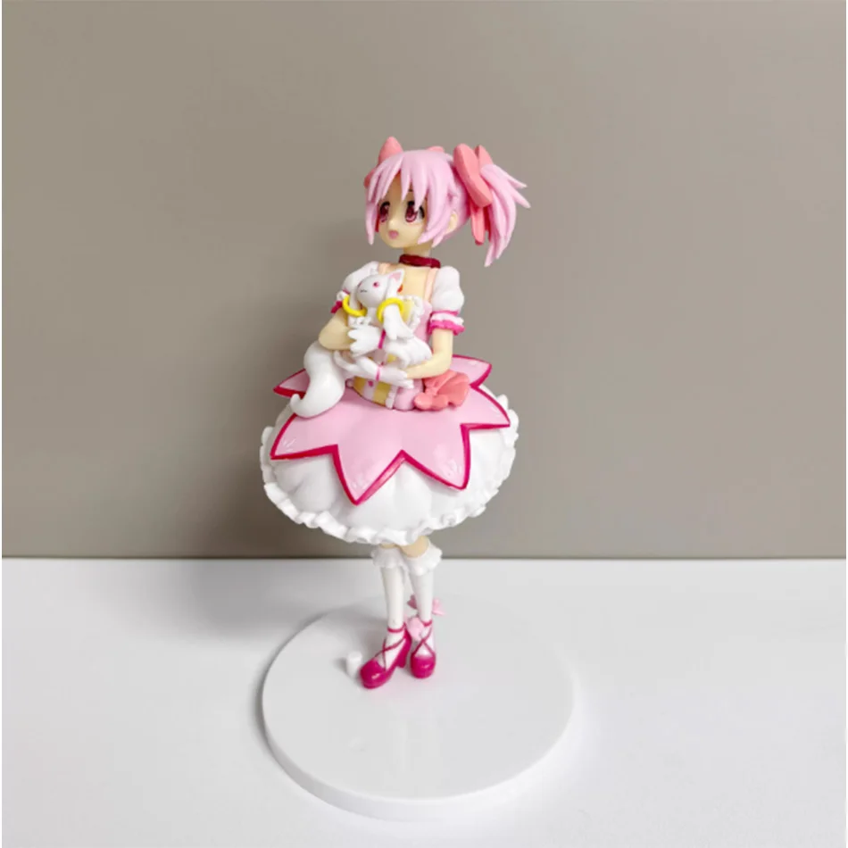 18 cm Puella Magi Madoka Magica Anime Figuur PVC Model Pop Desktop Decoratie Actie Beeldje Collectible Speelgoed voor Kinderen