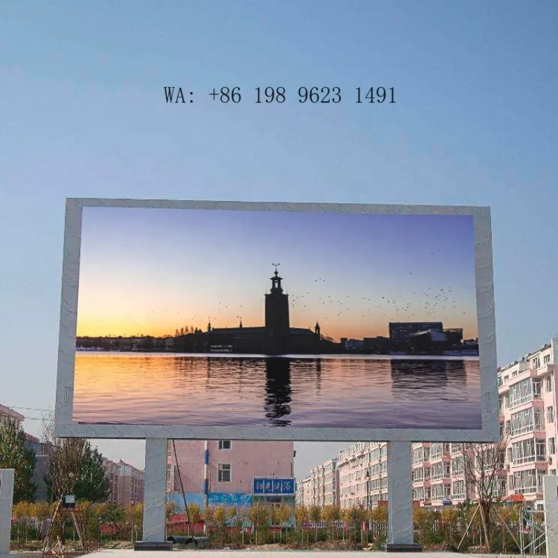 Full Color Outdoor LED Digital Signage High Brightness Waterproof Fixed Video Wall Panel for Shopping Mall Outdoor Advertising