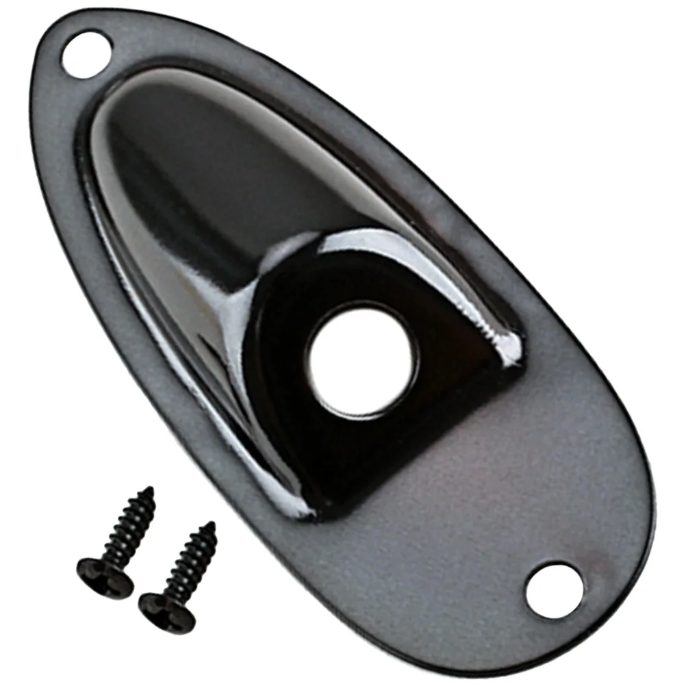 

Guitar Jack Plate Holder Patch Output Electric Accessory Sturdy Part Practical Accessories Premium Metal Durable Electric Guitar