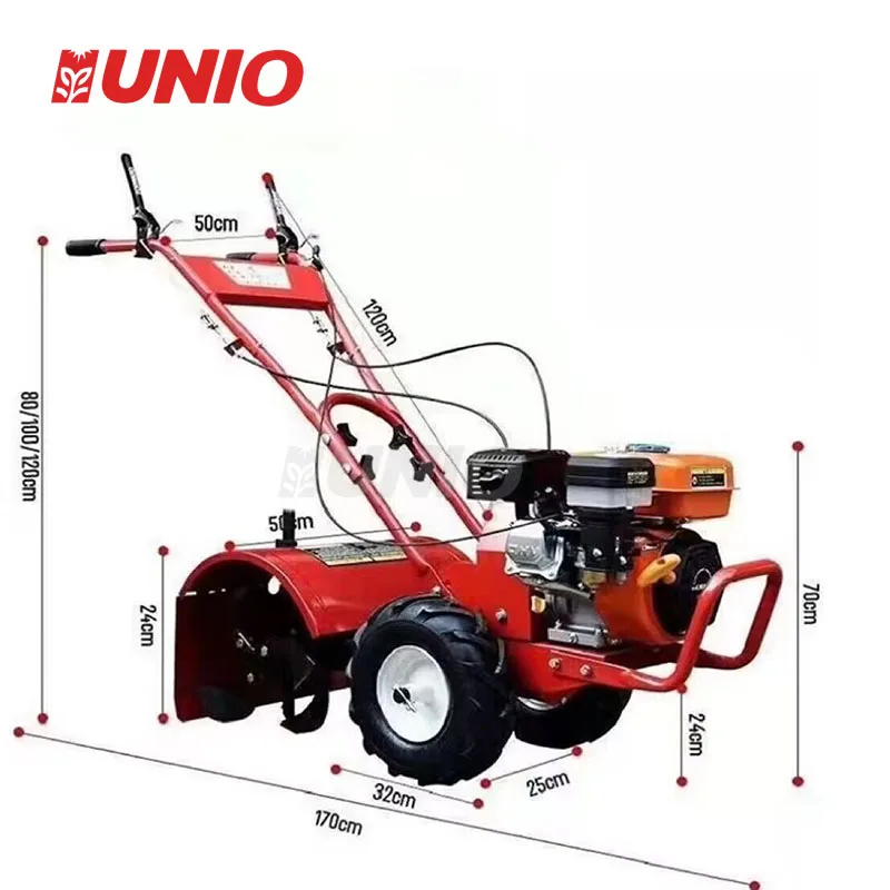 

High Efficiency Hot Sale Good Quality 7hp Qgricultural Mini Power Tiller Cultivator Equipment