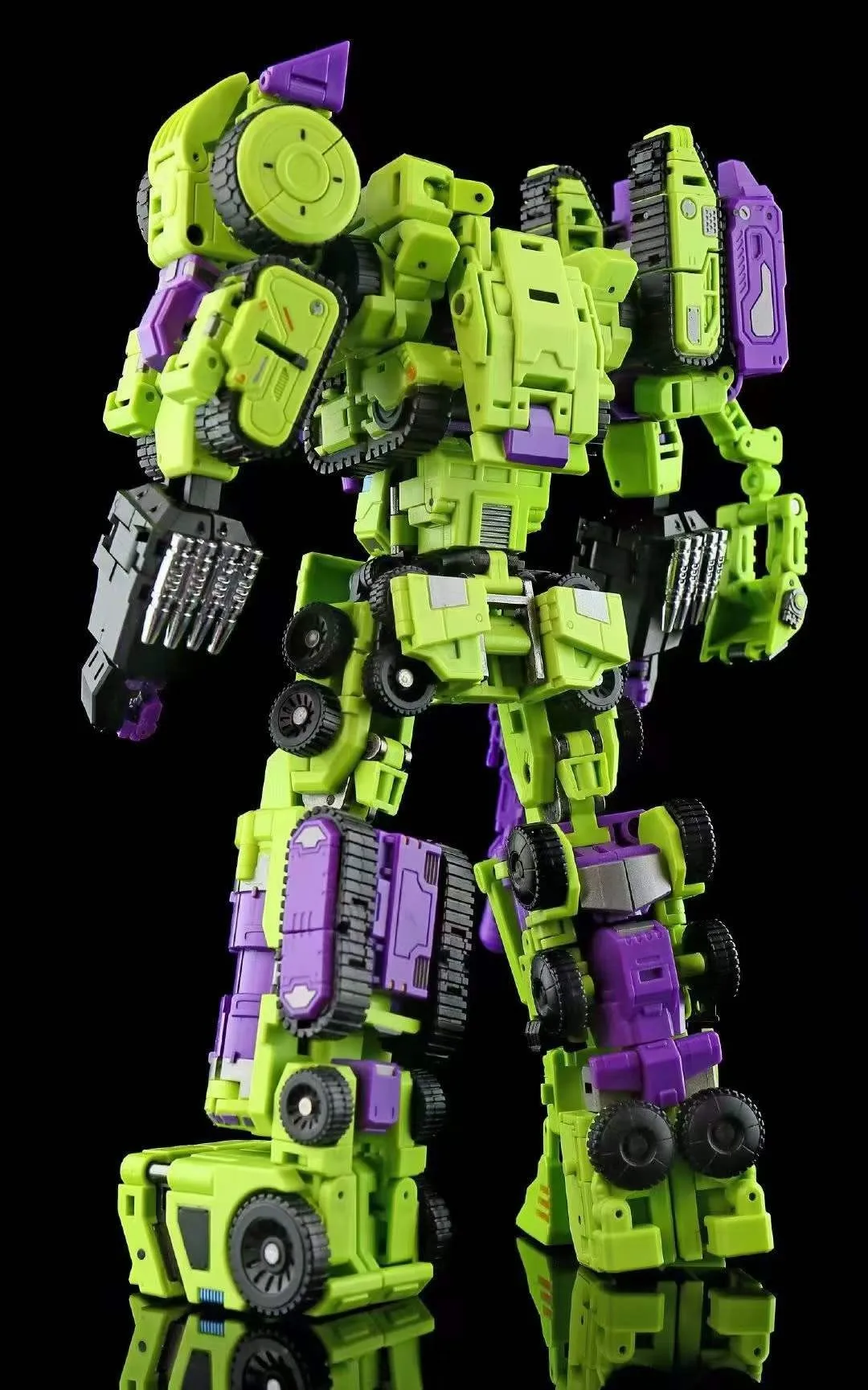 MICRO COSMOS Transformation MC-02 MC02 Devastator RIKI-OH Scrapper Hook Mixmaster DW Cartoon Action Figure