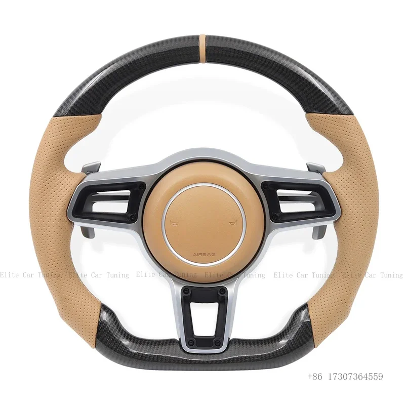 

Steering Wheel Full Set for Porsche Macan Cayenne Panamera Taycan 718 Cayman 991 992 911 Carrera GT2 GT2RS GT3 GT3RS GT3 RS GT4
