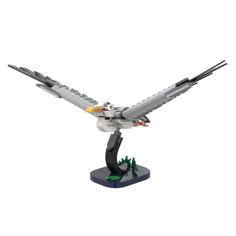 238PCS MOC Creatieve Dier Vogel Serie Vliegende Reiger Bouwstenen Model Onderwijs Montage Baksteen Puzzel Speelgoed Cadeau voor Kinderen