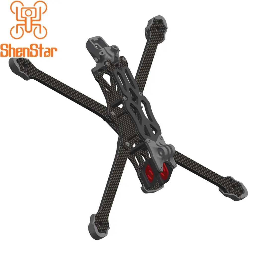 ShenStar-Quadro de avião FPV de fibra de carbono para CADDX Vista Polar Nebula Pro, unidade aérea DJI O3, APEX EVO, 5 ', 6', 7 ', 8', 9 ', 10'