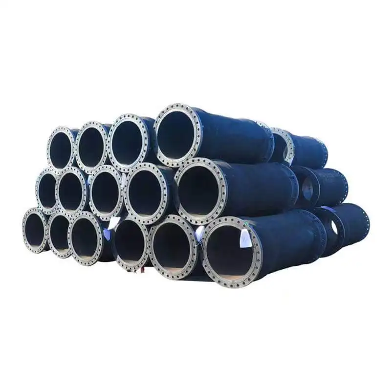 Armoured Type Flexible Rubber Strong Pipe for Mud Suction and Discharge Dredging Rubber Hose - view 2