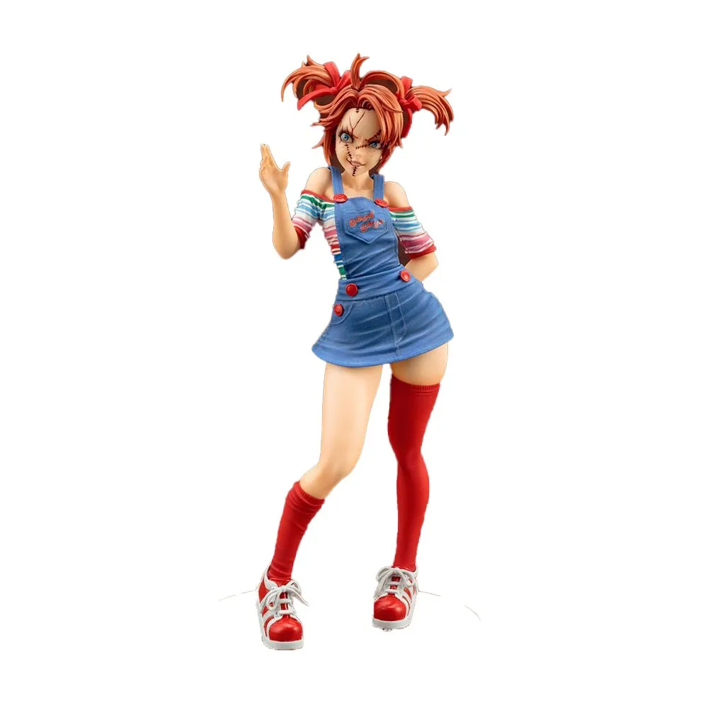 

Stock Original Kotobukiya BISHOUJO STATUE Scary Beauty Girl Chucky Bride of Chucky 1/7 20cm Model Animation Character Action Toy