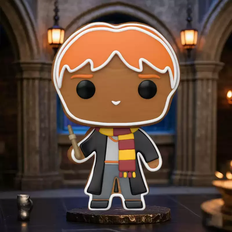 Funko Pop Movies & TV Harry Potter Hermione Ron Gingerbread Man Peripheral Figurines Toys for Boys Gift Collectible Ornaments - Image 5