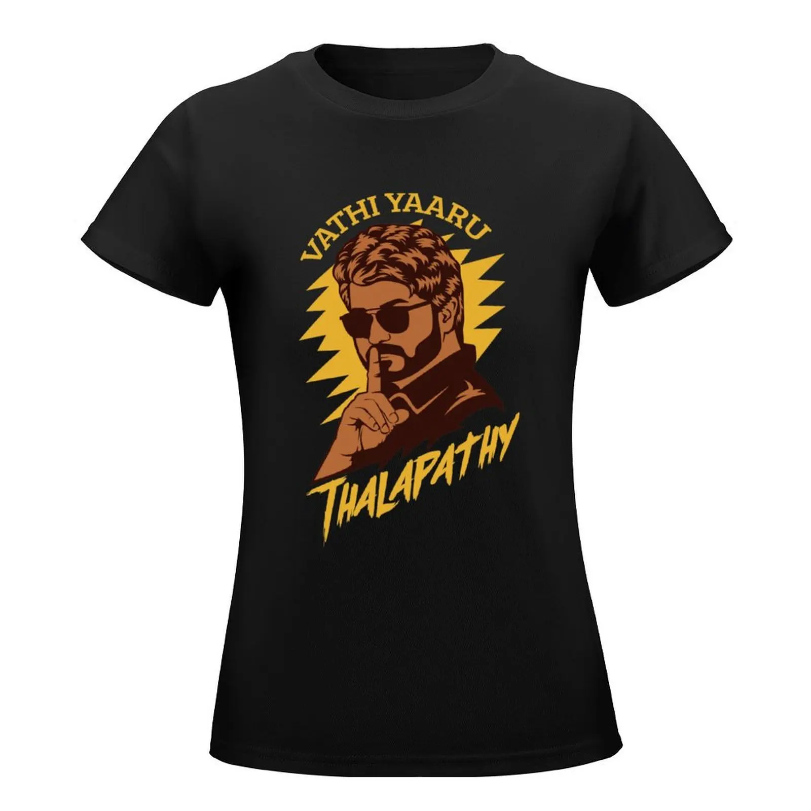 Master Movie Tamil Thalapathy Vijay Movie T-Shirt tees plus sizes customs white t-shirt dress for Women sexy