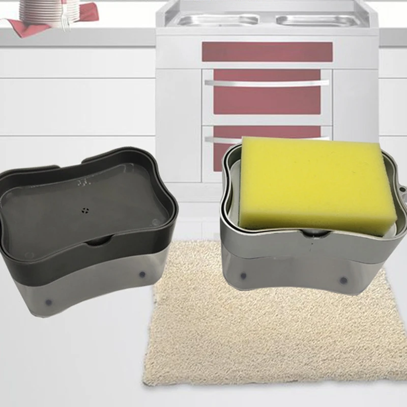 Semen Wash Box Dishwashing Soap Box Kitchen Rack Storage Box Kitchen Storage Box Dishwashing