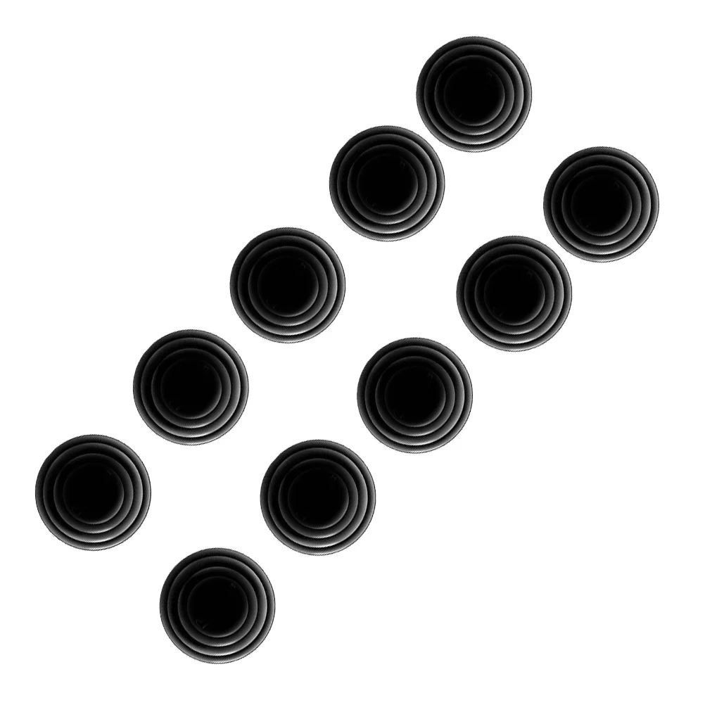 

12pcs Shock Absorbing Gasket Car Door Anti Collision Sticker Protective Pads Rubber Padding Waterproof Vehicles Door Accessories