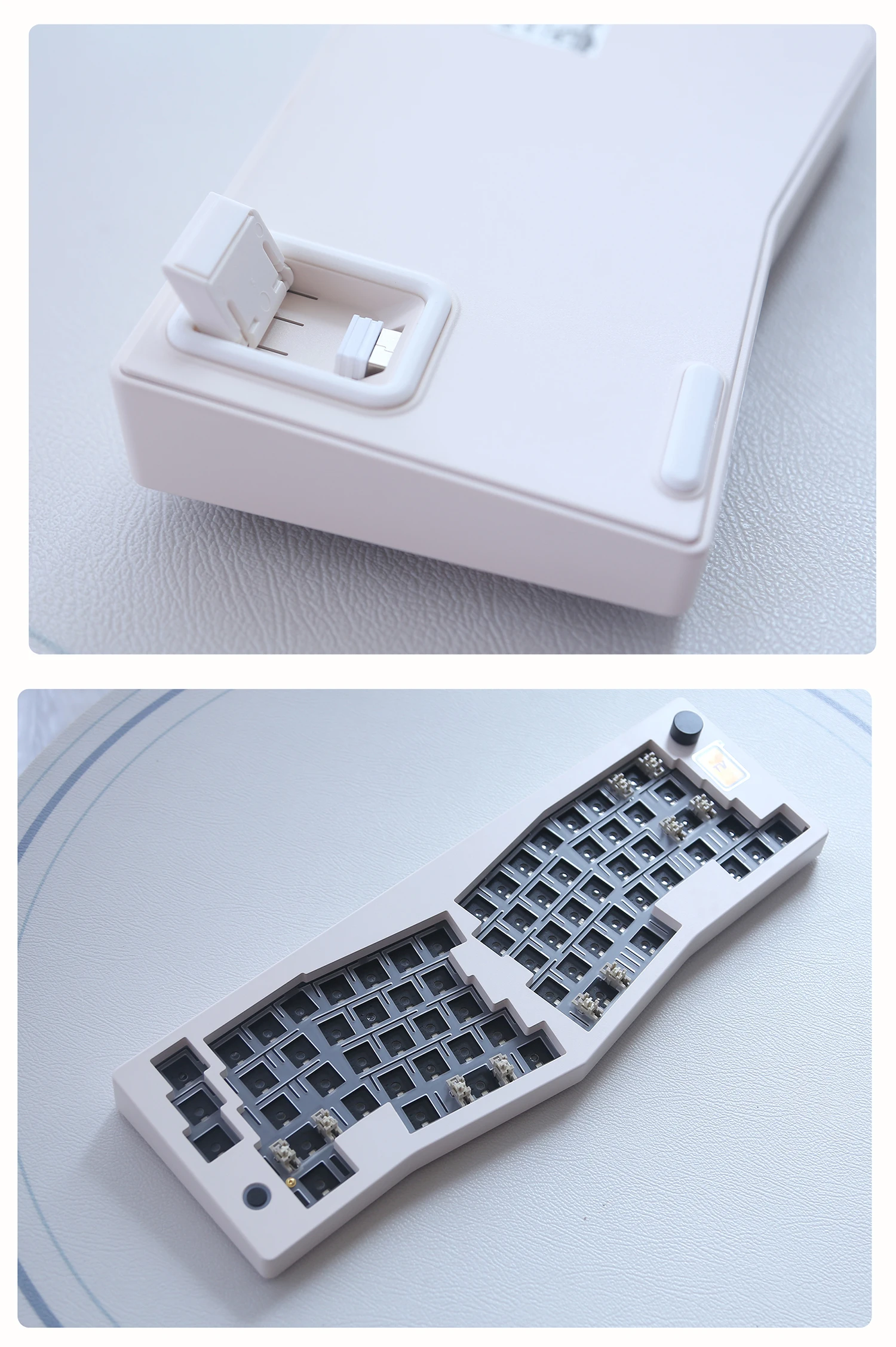 Imagem -06 - Zuoya-kit de Teclado sem Fio Alice Layout Via-programável Hot Swappable Bluetooth 2.4ghz Tipo-c Fit para Mac Mac