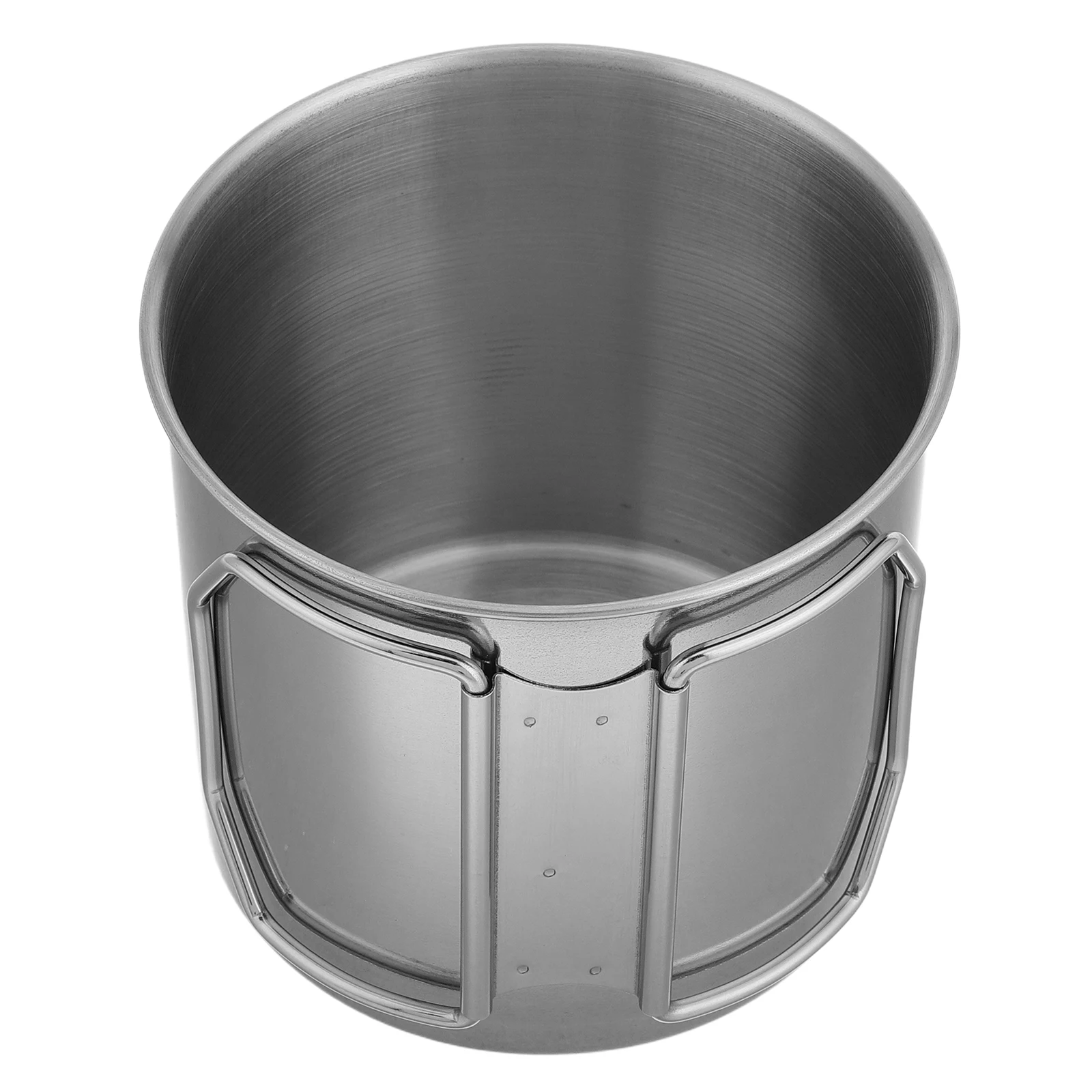 

Outdoor Stainless Steel Water Cup Metal Coffee Mug 304 Camping Decor for Camper
