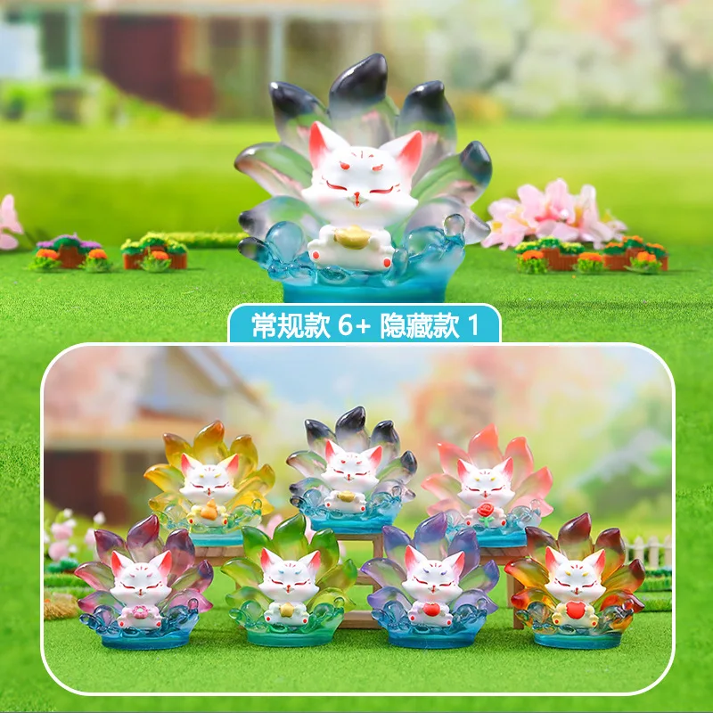 

Новинка 2025 года, китайская шикарная восточная слепая коробка Линху для девочек, милая фигурка, украшение стола, загадочная коробка-сюрприз, праздничные подарки