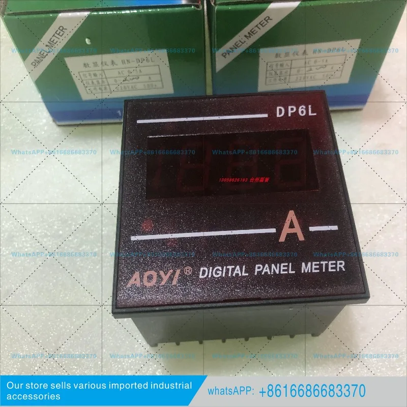 HN-DP6L digital ammeter DA voltmeter DV tachometer RPM frequency meter HZ 0-10V