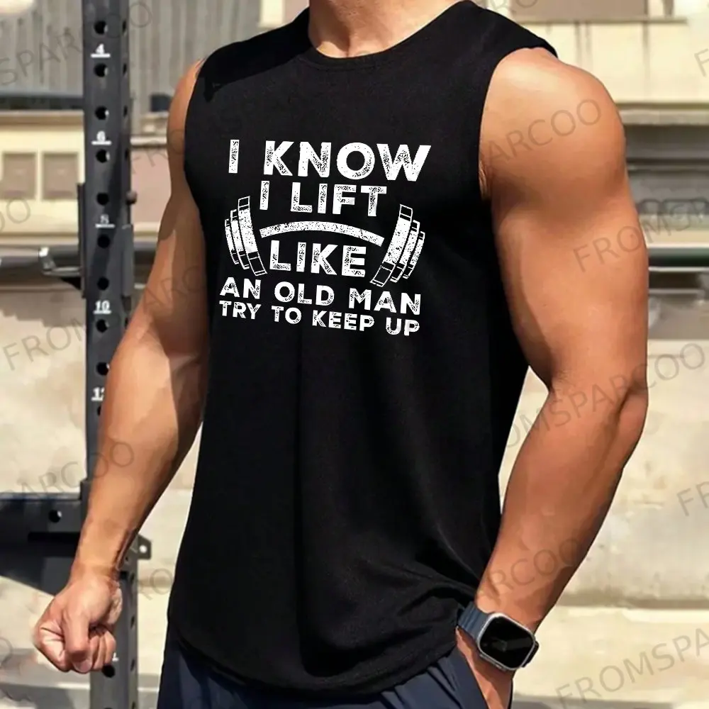 Non smettere quando sei stanco Canotta da allenamento Palestra Motivazione Camicia senza maniche Abbigliamento fitness da uomo con stampa sul retro Streetwear