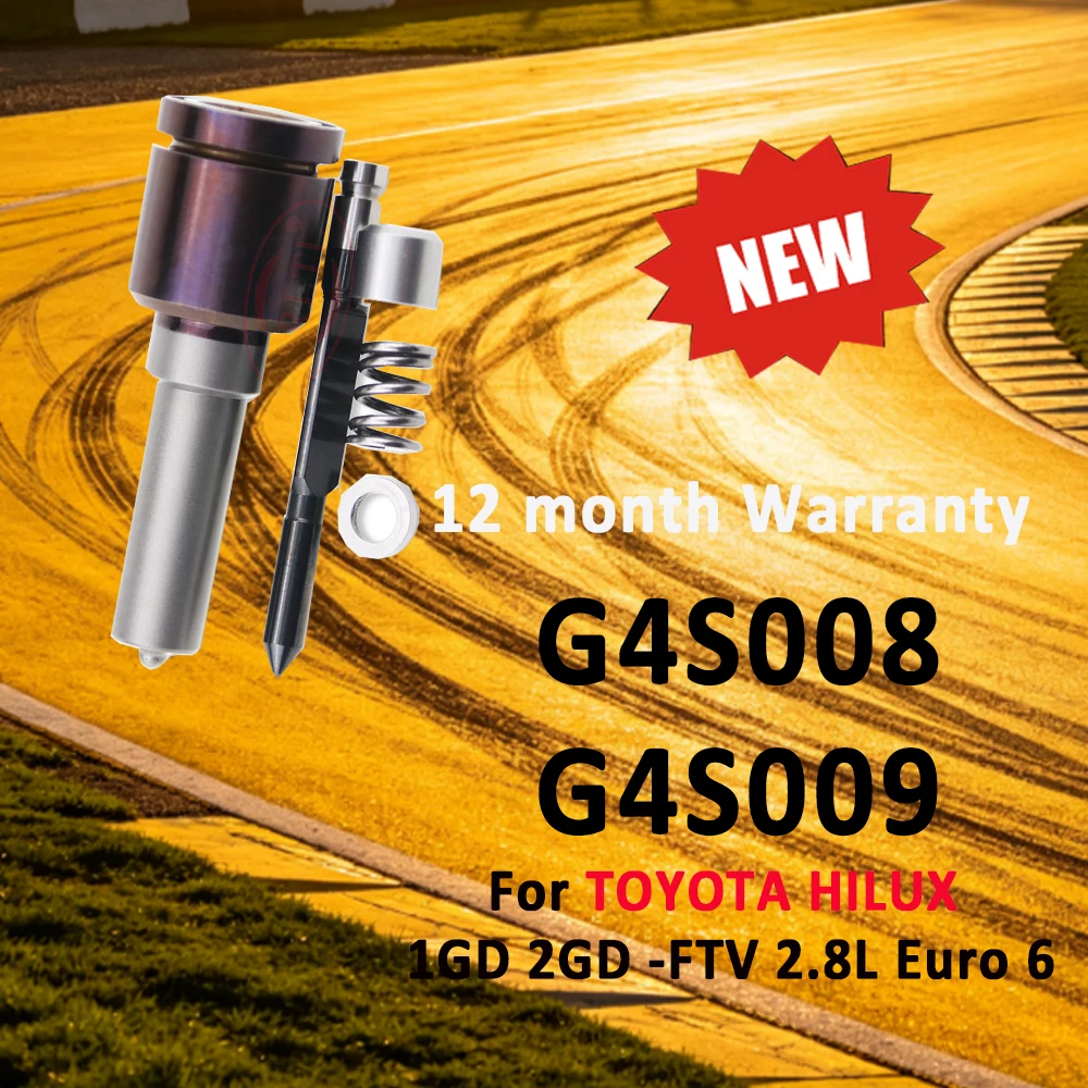 

ORLTL New Fuel G4S008 G4S009 Diesel Injector Nozzle 23670-0E010 Common Rail Injector 23670-0E020 for TOYOTA HILUX 1GD 2GD Car