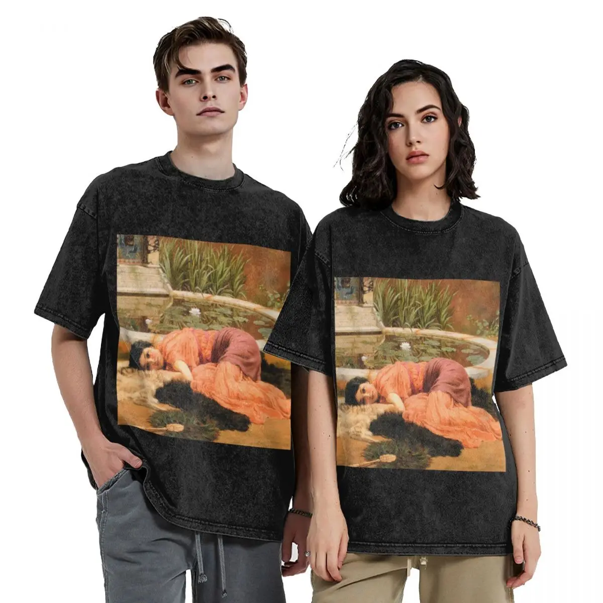 

John William Godward - Dolce Far Niente T-Shirt plus sizes cotton man t-shirts korean fashion mens designer clothes