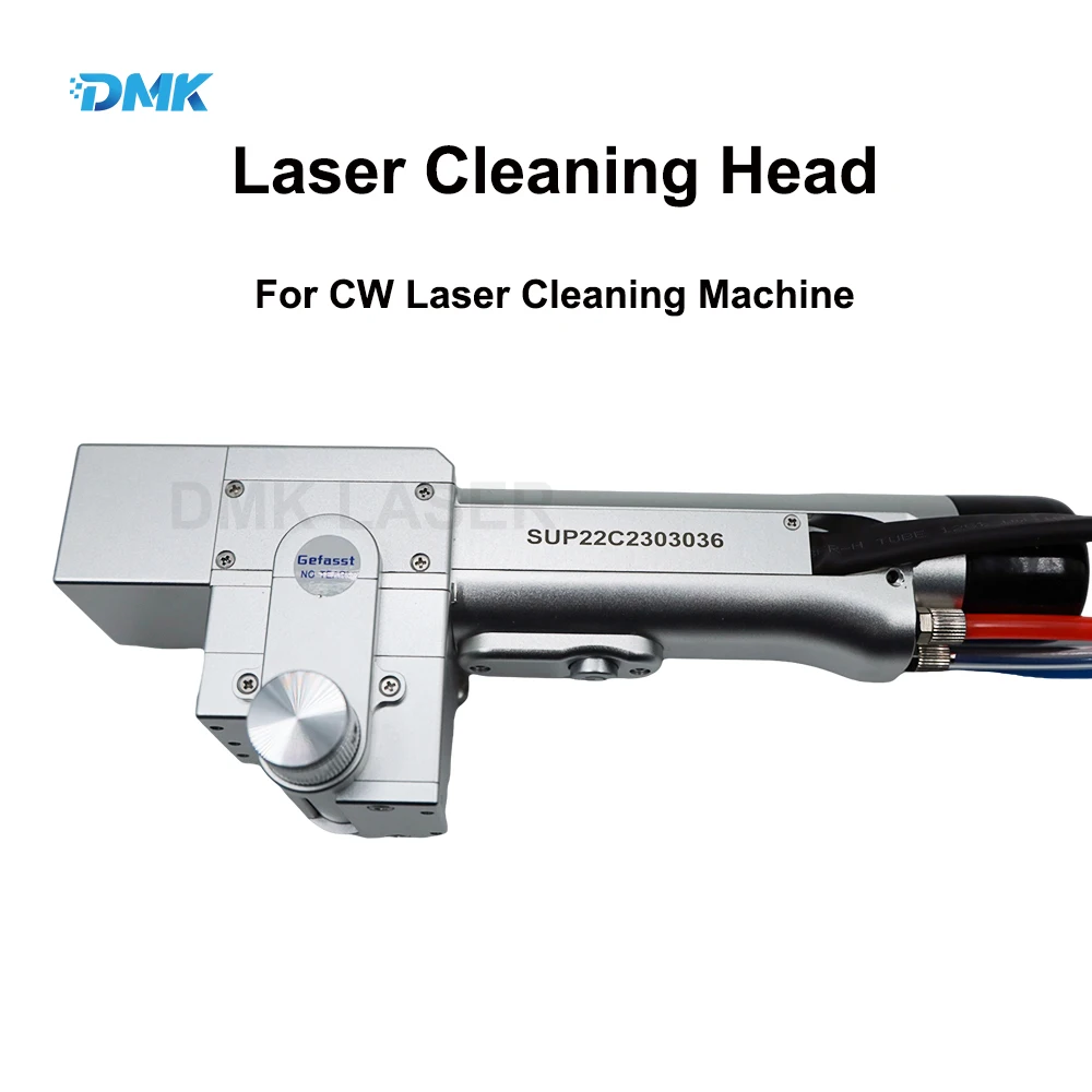 DMK SUP22C Handheld Laser Cleaning Head For CW Laser Cleaning Machine 1000w 1500W 2000w 3000W Metal Surface Treatment