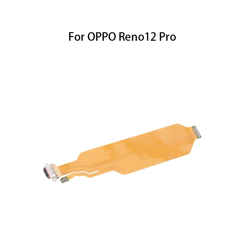 USB Charge Port Jack Dock Connector Charging Board Flex Cable For OPPO Reno12 Pro