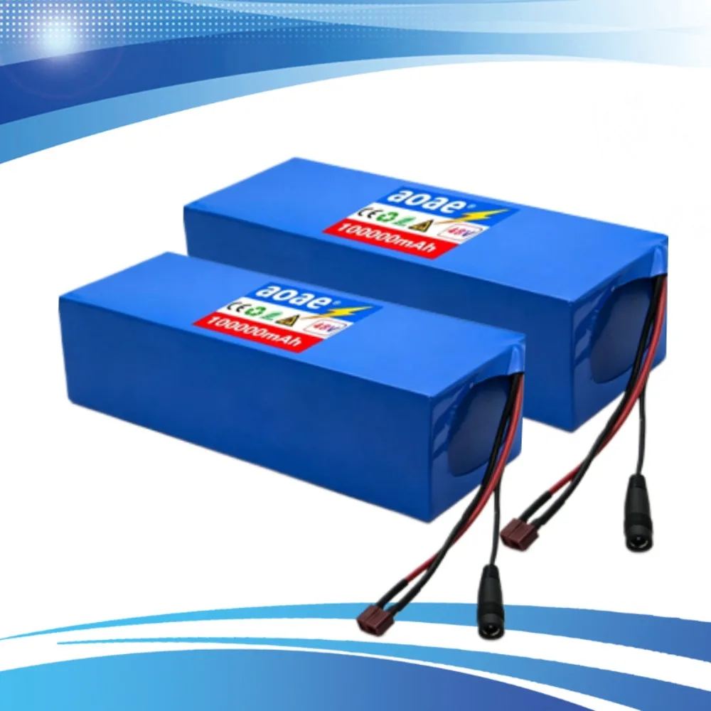 48V 13S5P 13S6P 13S8P 18650 Lithium Battery for Electric Bike Scooter With Charger Multiple Plugs