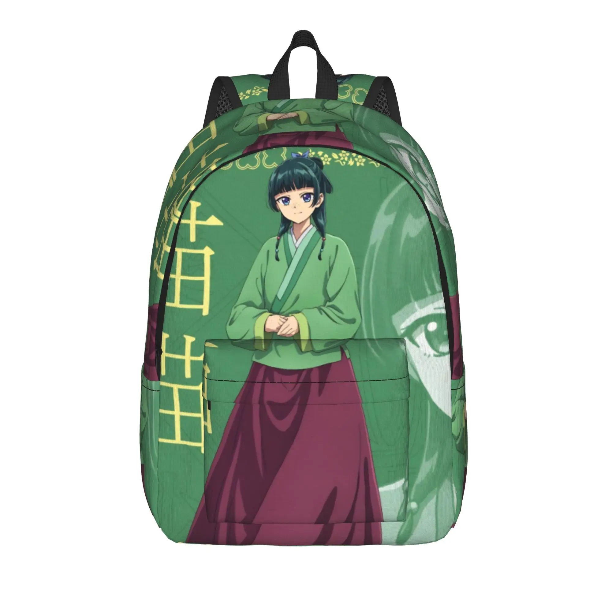 The Apothecary D-Diaries Maomao  Classical Backpack with Pocket High School Work  Daypack for Men Women Laptop Canvas Bags