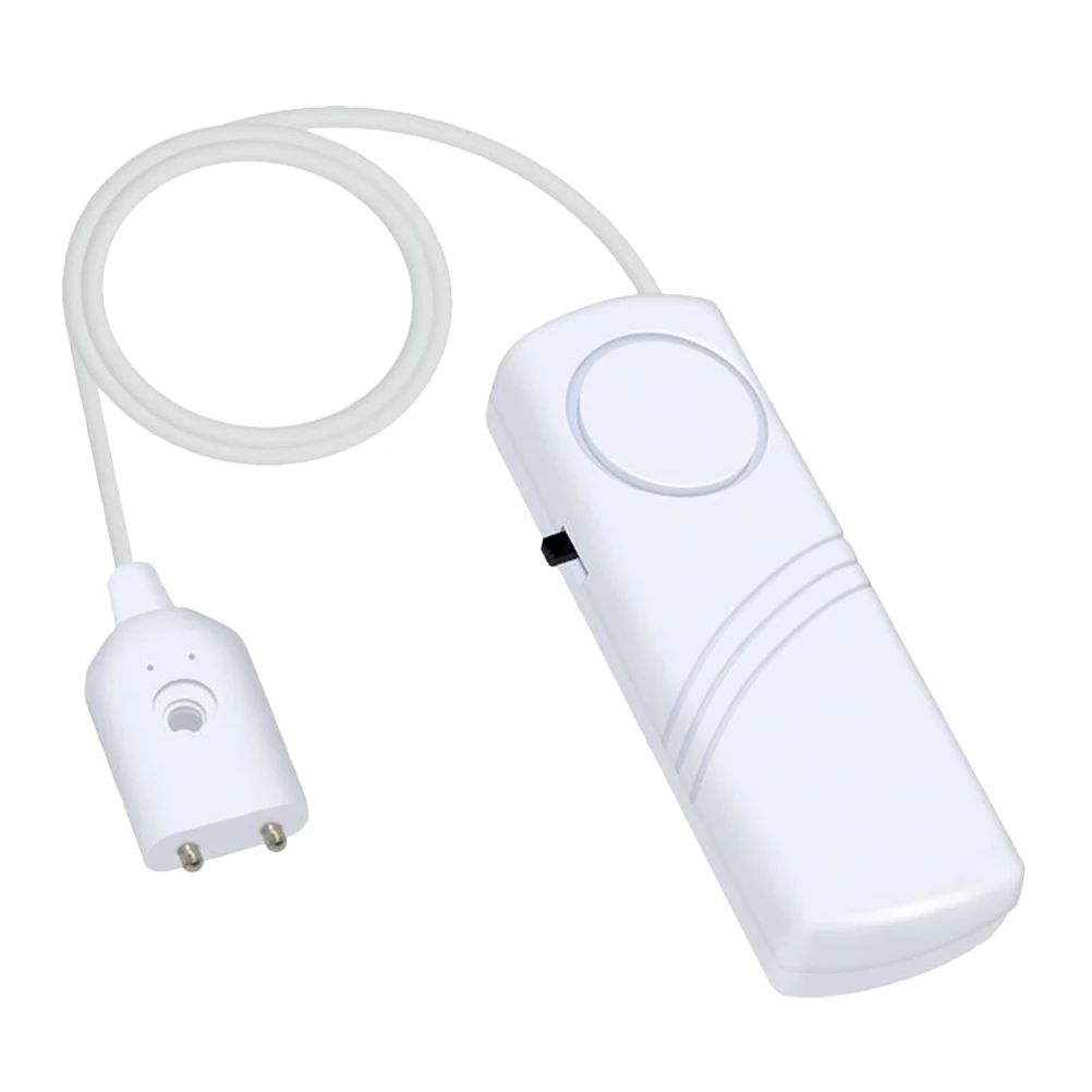 Water Leak Solid Material Loud Water Alarm Sensor for Basement Kitchen Bathroom Flood Drip Alert
