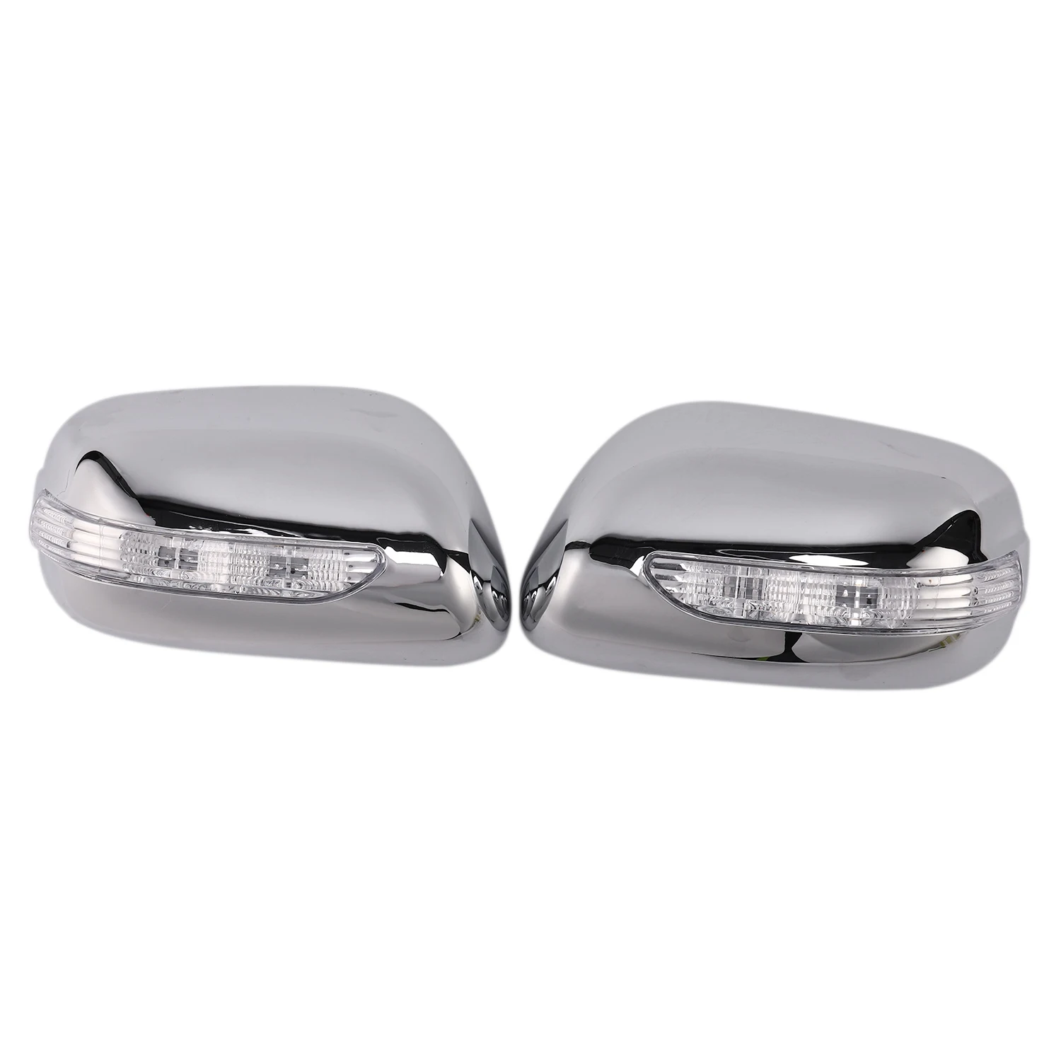 

Car Rear Mirror Cover for Wish 2003-2007 ABS Chrome Plated Door Mirror Covers with Led