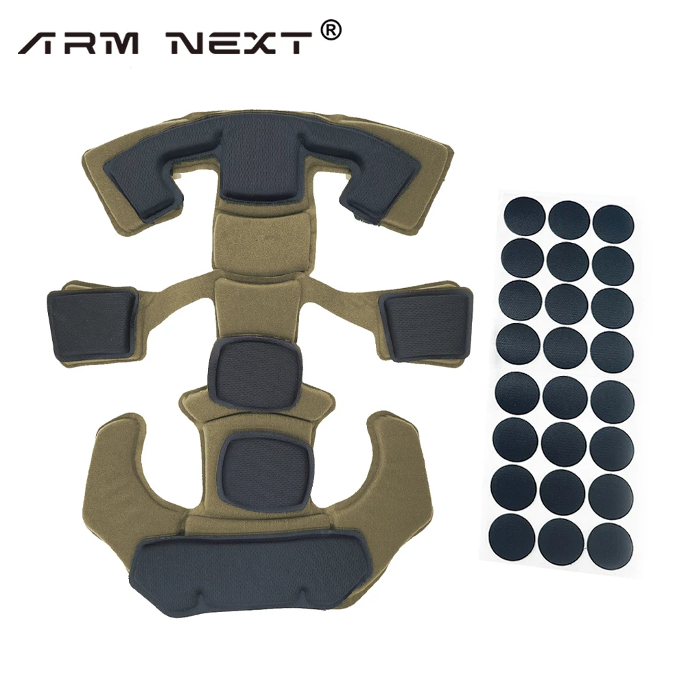 Tactical Helmet Memory Foam Pad General Purpose Airsoft Paintball Helmet Protector Pad Pad for Fast