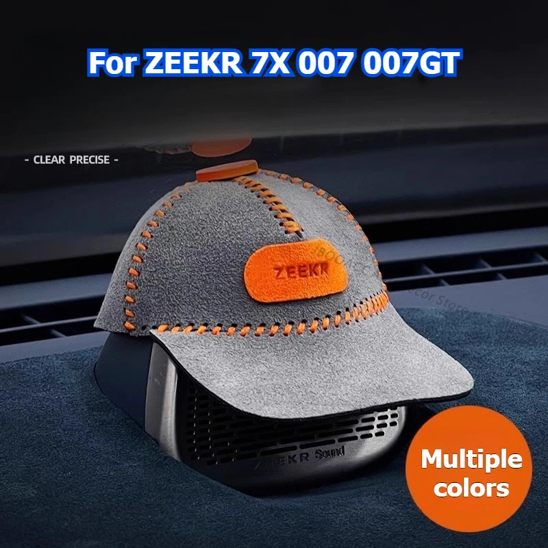 

Speaker Grille Hat Interior For ZEEKR 7X 007 007GT Cute Decorative Horn Cap Dashboard Audio System Helmet Car Styling Accessory