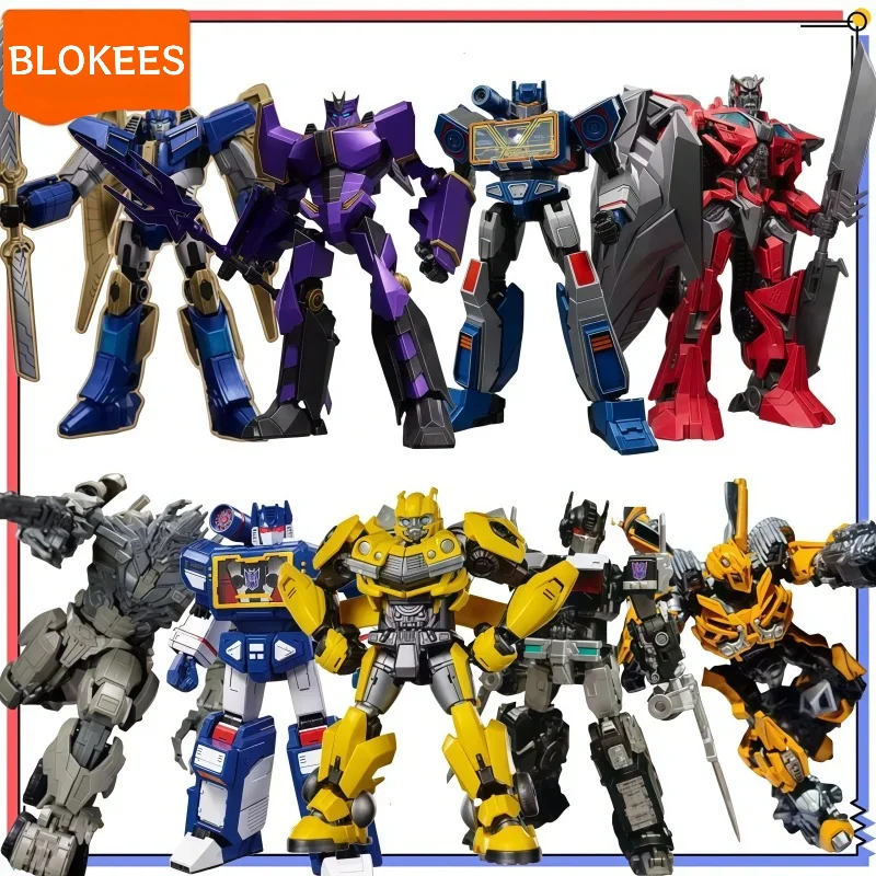 Blokees Transformers Optimus Prime The Fallen Shockwave Blocs de Construction Sentinel Prime Megatron Scourge Figurines d'Action Anime Jouets